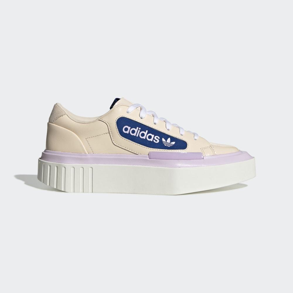 Originals Adidas Hypersleek Dama Romania - Albi/Galbeni EF5207